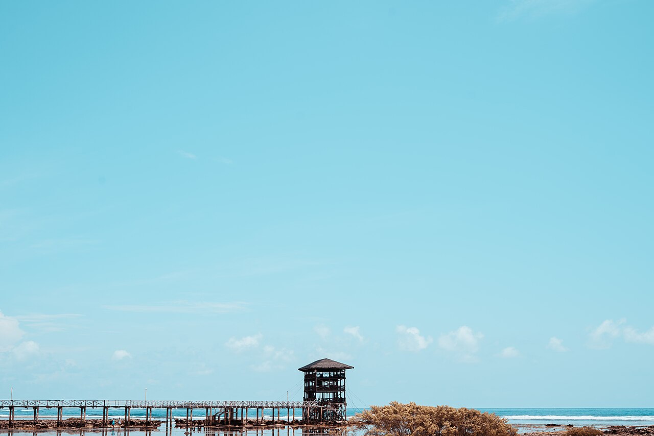 A wooden boardwalk, a shallow reef and one of the Pacific’s most recognisable right-hand waves — this is Siargao at full volume.